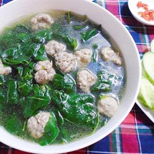 Cách làm rau ngót nấu mọc