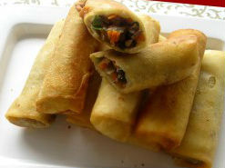 Rolinho primavera vegetable