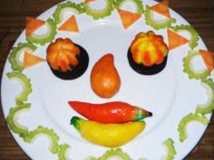 Rực rỡ sắc màu với bánh trái cây