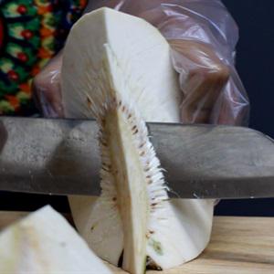 Cách làm sa kê chiên bột