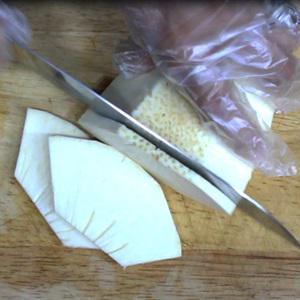 Cách làm sa kê chiên bột