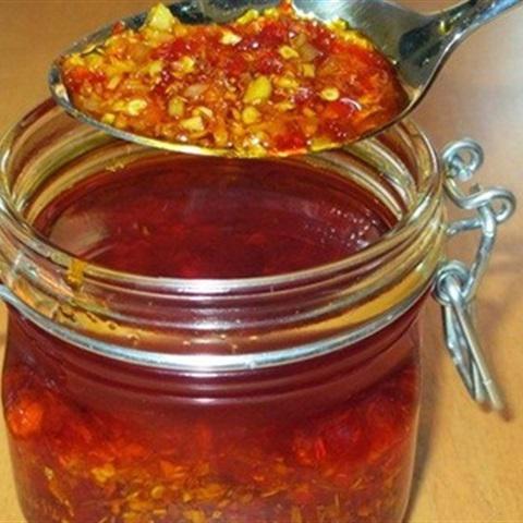 Cách làm sa tế tỏi ớt