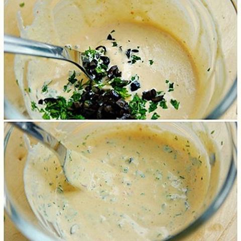 Cách làm salad '1000 hòn đảo'