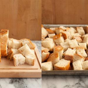 Cách làm salad bánh mì