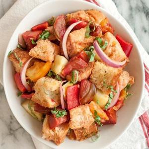 Cách làm salad bánh mì