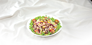 Salad bắp cải xốt mè