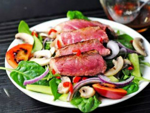 Salad bò bít tết