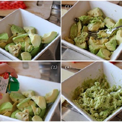 Cách làm salad bơ kiểu Mexico