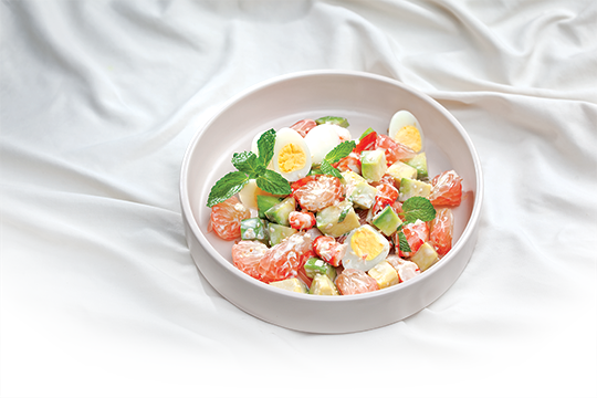 Salad bưởi trộn bơ