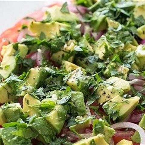 Cách làm salad cà chua bơ