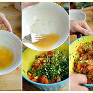 Cách làm salad cà chua kiểu Ma rốc