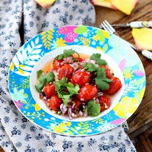 Cách làm salad cà chua thanh mát
