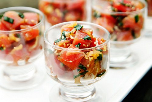 Salad cá hồi - lạ, ngon, đẹp mắt