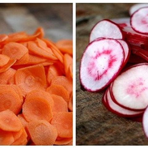 Cách làm salad cà rốt trộn củ cải đỏ