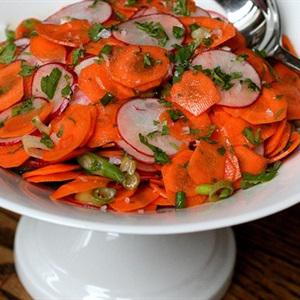 Cách làm salad cà rốt trộn củ cải đỏ