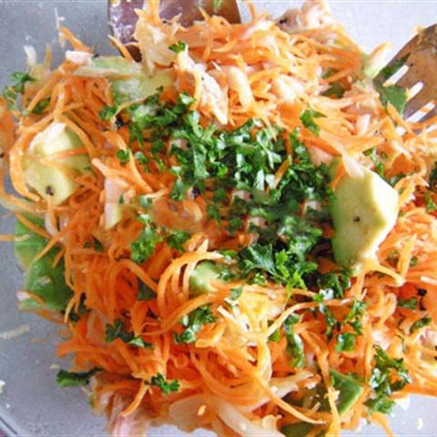 Cách làm salad cà rốt