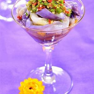 Cách làm salad cà tím