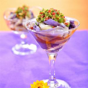 Cách làm salad cà tím