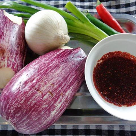 Cách làm salad cà tím cay