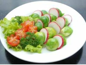 Salad cải bruxelles