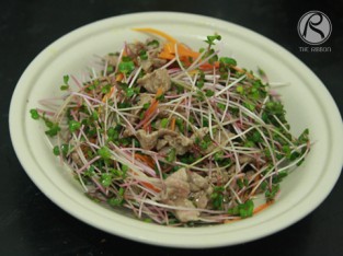 Salad cải mầm bò
