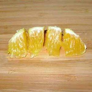 Cách làm salad cam và mồng tơi