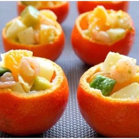 Cách làm salad cam