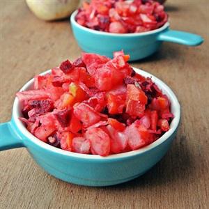 Cách làm salad củ cải đường