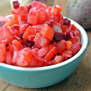 Cách làm salad củ cải đường