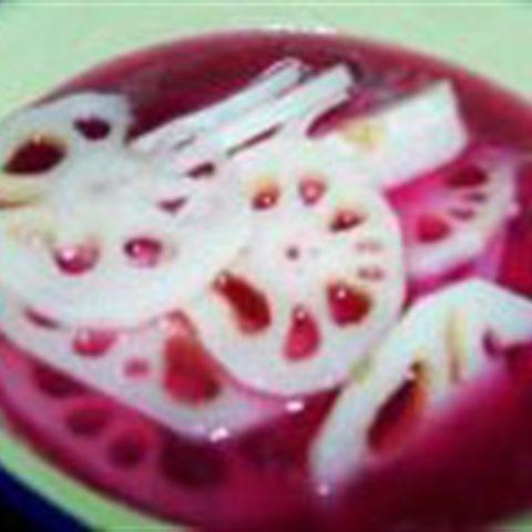 Cách làm salad củ sen hồng