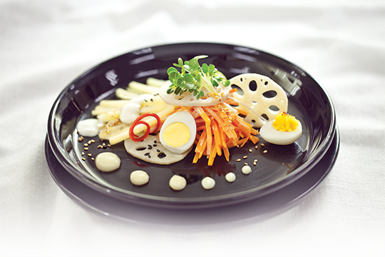 Salad củ sen khoai tây