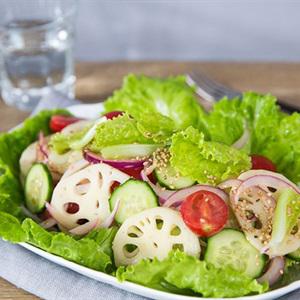 Cách làm salad củ sen