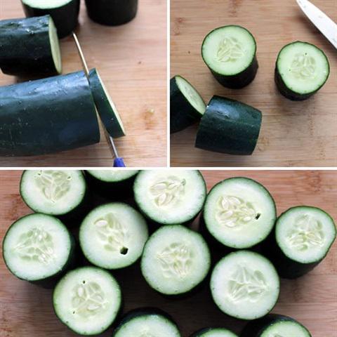 Cách làm salad dưa hấu mix dưa leo