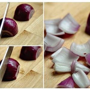 Cách làm salad Feta Kabobs xiên que