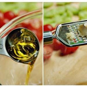 Cách làm salad Feta Kabobs xiên que