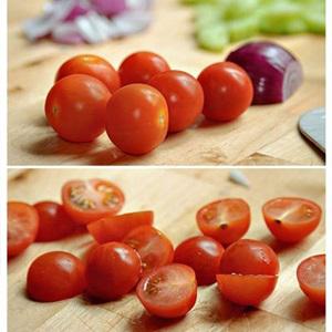 Cách làm salad Feta Kabobs xiên que