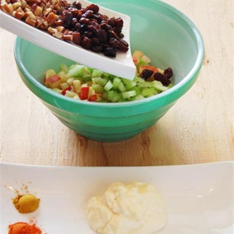 Cách làm salad gà ăn kiêng