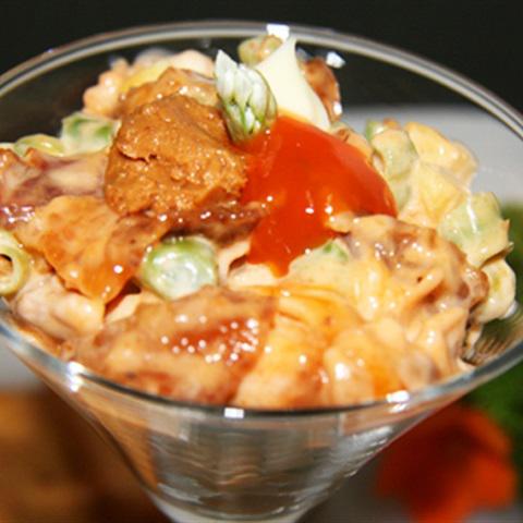 Cách làm salad gà rau củ
