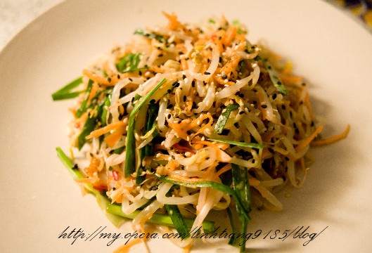 Salad giá đậu kiểu Hàn Quốc