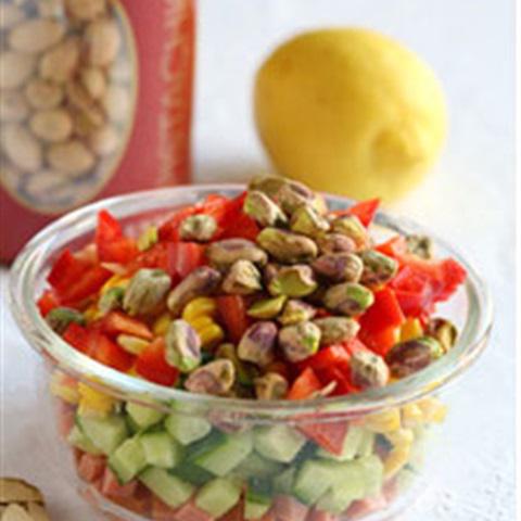 Cách làm salad hạt dẻ cười