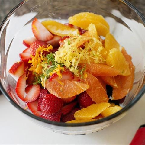 Cách làm salad hoa quả tươi