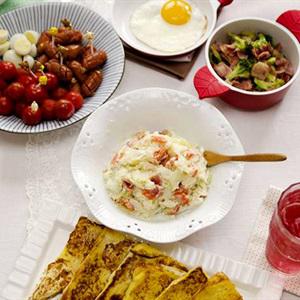 Cách làm salad khoai tây Hàn Quốc