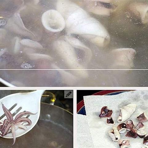 Cách làm salad mực ống