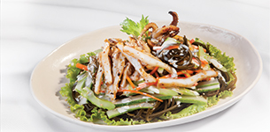 Salad mực phổ tai
