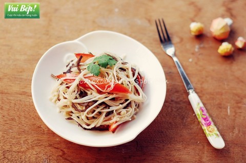 Salad nấm kim châm