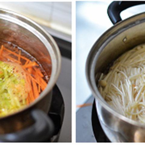 Cách làm salad nấm kim giòn ngọt