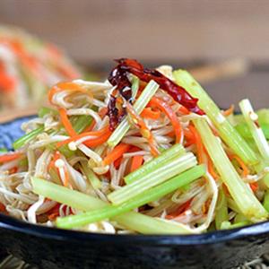 Cách làm salad nấm kim giòn ngọt