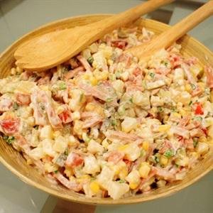 Cách làm salad Nga vị thơm