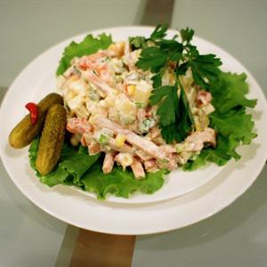 Cách làm salad Nga vị thơm