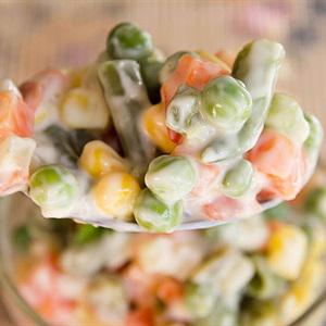 Cách làm salad rau củ luộc